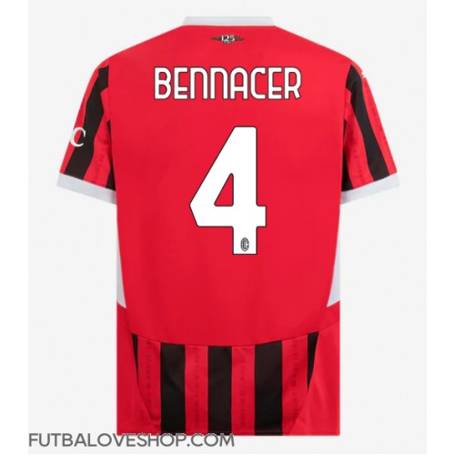 Dres AC Milan Ismael Bennacer #4 Domáci 2024-25 Krátky Rukáv